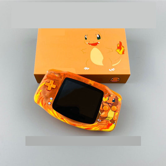 Charmander Themed Game Boy Advance Console with IPS Screen - Built-to-Order