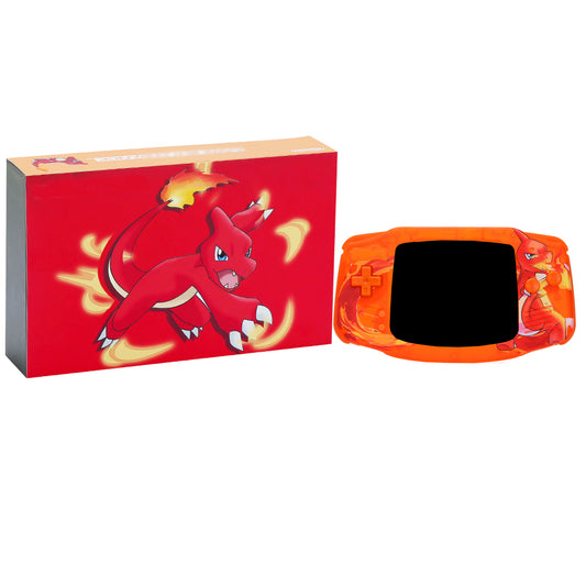 Charmeleon Themed Game Boy Advance Console with IPS Screen - Built-to-Order