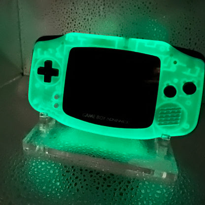 Blue & Black Glow-In-The-Dark Game Boy Advance Console