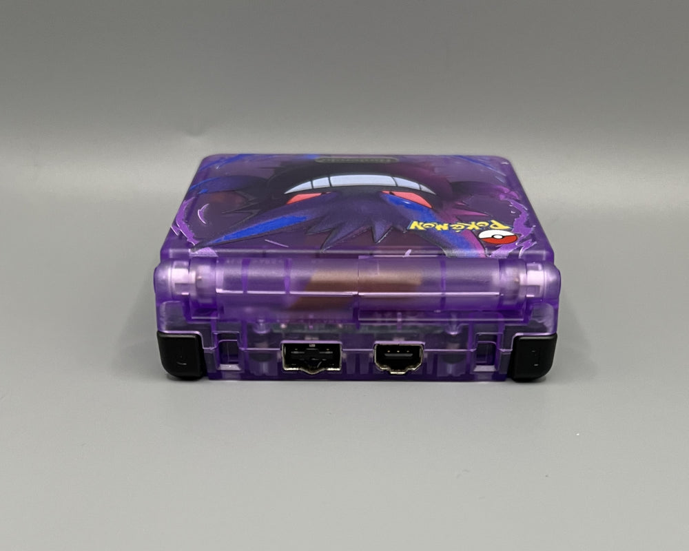 Custom Nintendo Game Boy Advance SP – Gengar Edition