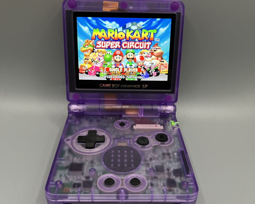 Custom Nintendo Game Boy Advance SP – Gengar Edition