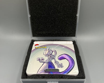 Custom Nintendo Game Boy Advance SP – MewTwo Edition