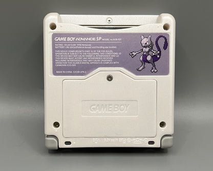 Custom Nintendo Game Boy Advance SP – MewTwo Edition