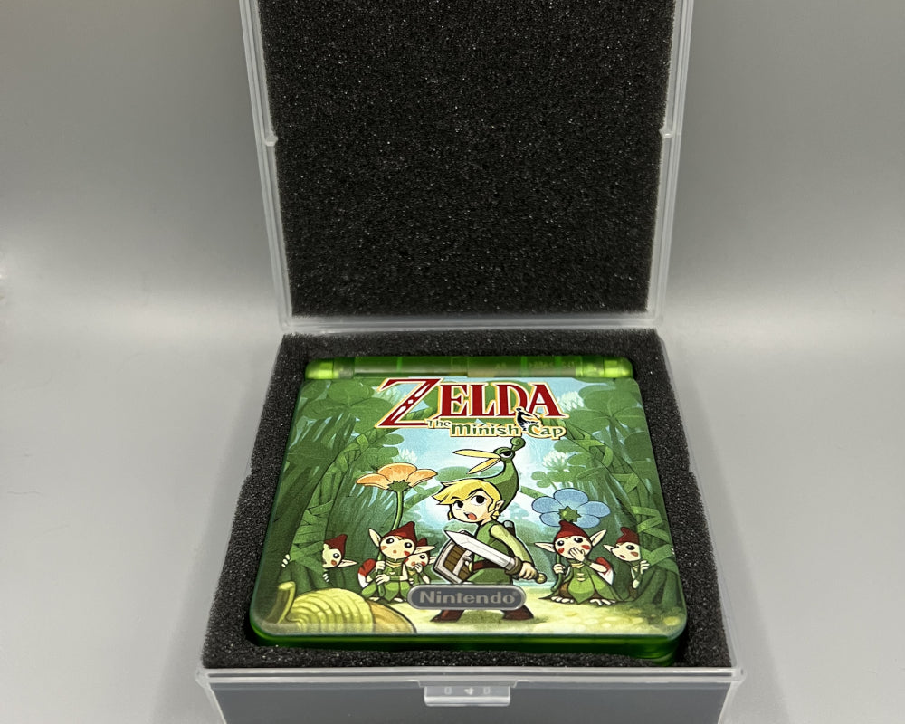 Custom Nintendo Game Boy Advance SP – Zelda: The Minish Cap Edition